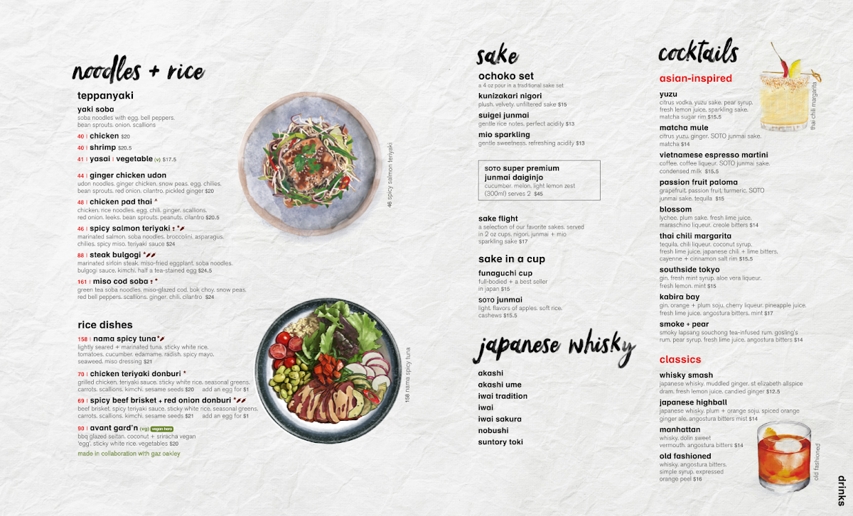 Menu Wagamama, Midtown, New York-2