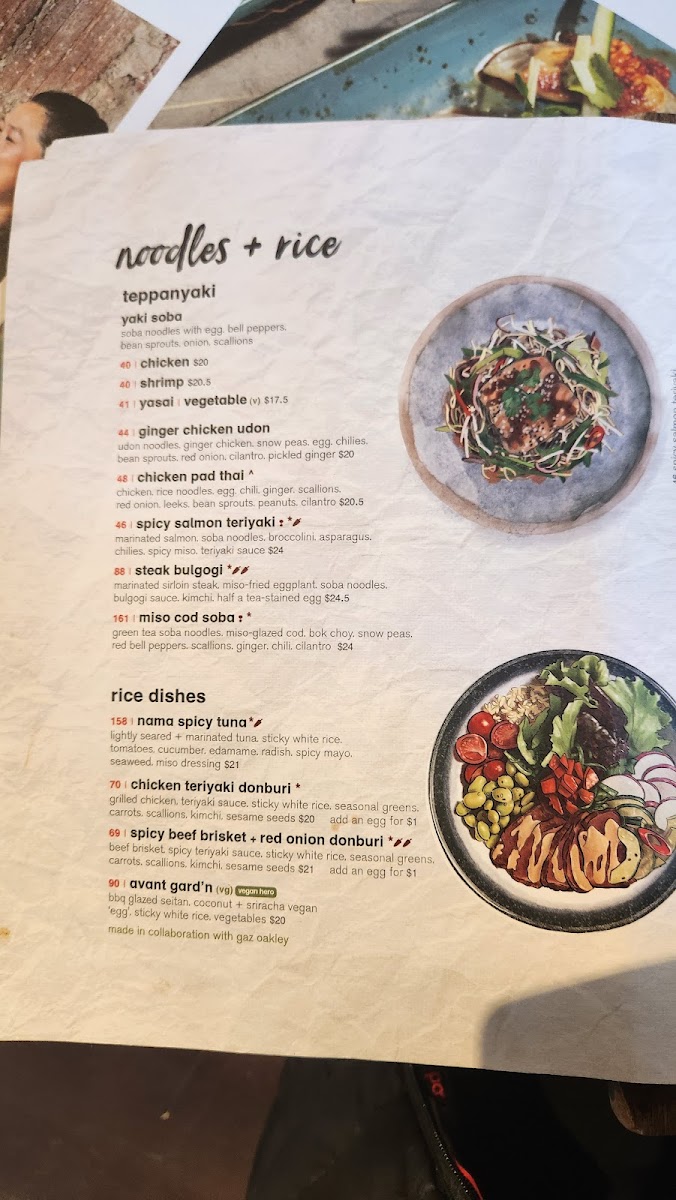 Menu Wagamama, Midtown, New York-6